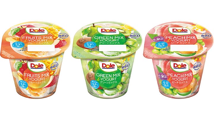 「Doleヨーグルト」シリーズ　リニューアルして再登場　協同乳業