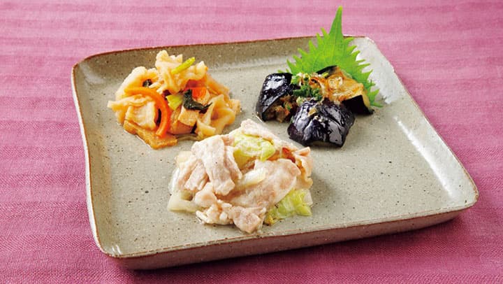 「もう一品プラス」をおいしく手軽に「3種のおかずセット」発売　生活クラブ