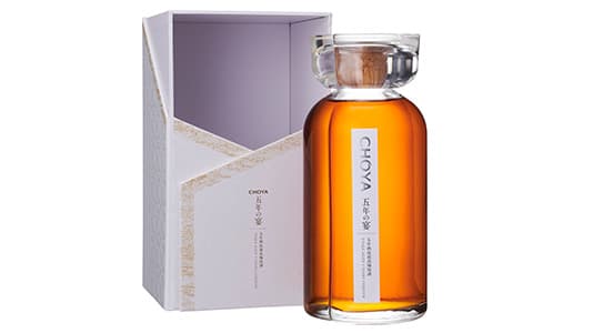 最高の素材を熟成　特別な南高梅原酒「CHOYA 五年の宴」新発売
