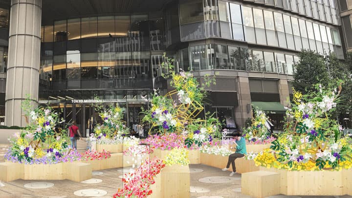 日比谷から花のエネルギーを発信「HIBIYA BLOSSOM 2021」開催