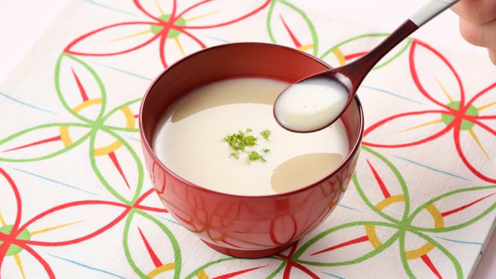 ロックファームの「京都舞コーンスープ」先行予約開始　石井食品