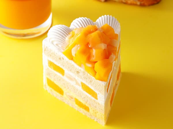 1日20個限定　国産マンゴーの初夏限定ショートケーキ登場　ホテルニューオータニ