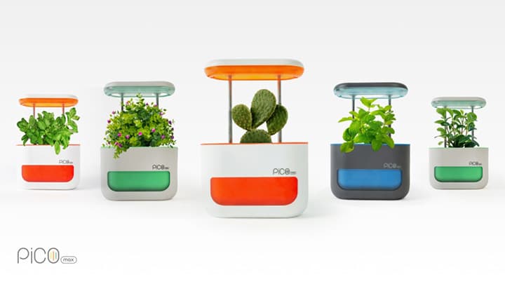 ほぼ放置で植物が育つスマートプランター「PicoMax」CFに登場