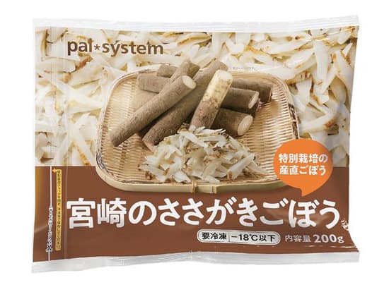 特別栽培のごぼう使用「宮崎のささがきごぼう」発売　パルシステム