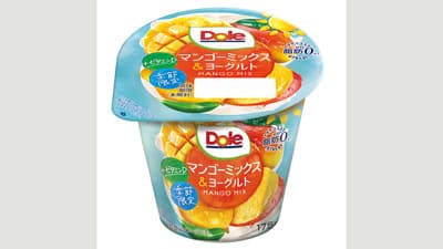 1日分のビタミンD配合「Doleマンゴーミックス＆ヨーグルト」新発売　協同乳業