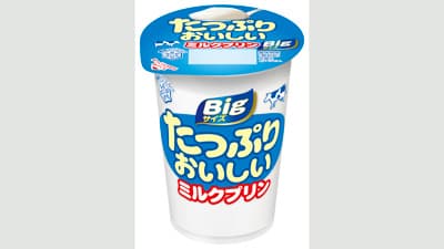 「たっぷりおいしい ミルクプリン」大容量で新発売　雪印メグミルク