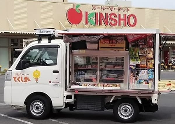 移動スーパー「とくし丸」泉大津店　10月6日から運行開始