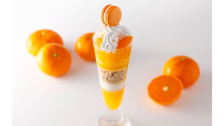 「甘平」「せとか」でホテルスイーツ「愛媛かんきつフェア」開催　ホテルニューオータニ