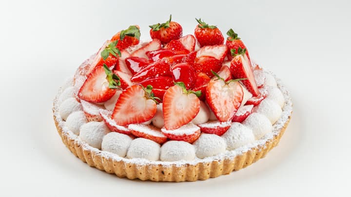 ハート型断面の「とちあいか」など　季節限定タルトを販売　青木フルーツ