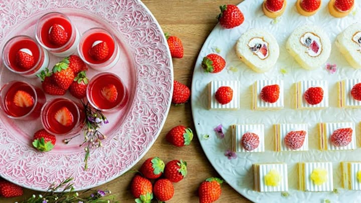 「あまおう」ショートケーキを好きなだけ　進化したスイーツビュッフェ開催
