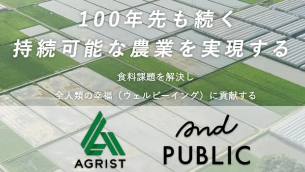 農業にインパクト投資を　アンドパブリックと実証実験で提携　AGRIST