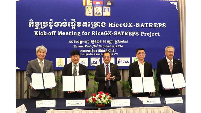 カンボジアで「水田メタン排出削減プロジェクト」始動　国際農研