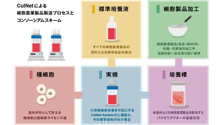 細胞農業「CulNetコンソーシアム」本格始動　インテグリカルチャー