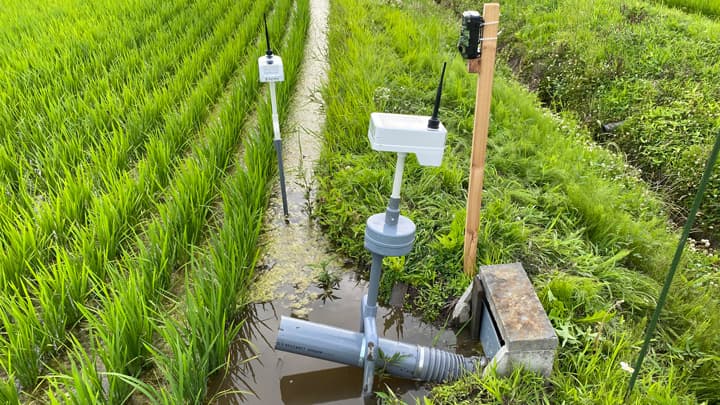 水害の抑止・低減へ「スマート田んぼダム」実証実験開始　farmo