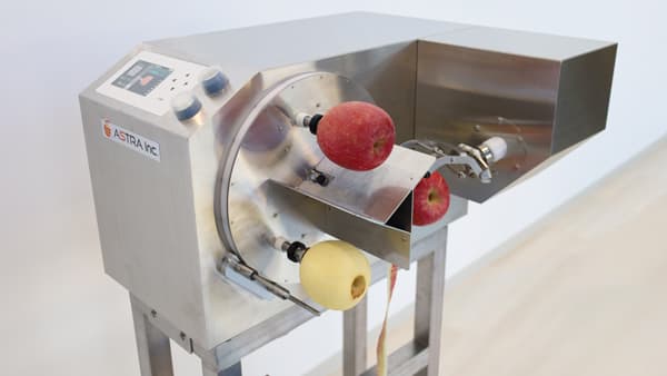 誰でも簡単　業務用くだもの皮むき機「FAP-1001匠助」新モデル発売　アストラ