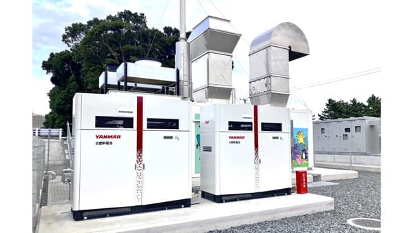東宝スタジオのCO2ゼロエミッション化に貢献　水素発電システム3機を納入　ヤンマー