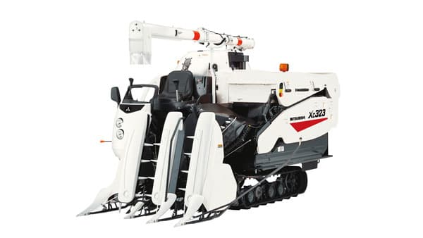 楽刈機能で作業が簡単「三菱コンバインXC321・323」新発売　三菱マヒンドラ農機