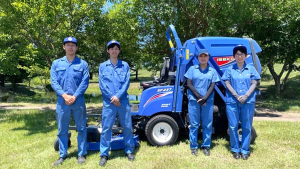 「松山市パークサポーター」として城山公園・重信川緑地の清掃美化活動に参加　井関農機