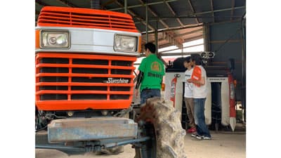 世界環境デー「まだ使える農機具」の再利用で環境保全に貢献　リンク