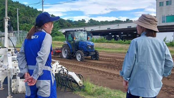 「夢ある'農業女子'応援 Project in 九州（熊本）」～農業女子×ISEKI～　井関農機
