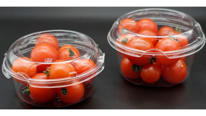 通気性を兼ね備えた青果物専用丸カップ「PCーLMB」に新サイズ追加　エフピコチューパ