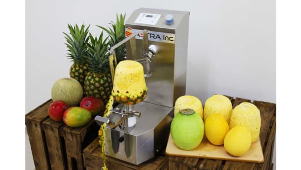 業務用パイナップル皮むき機「KA-750PM大助」がリニューアル　アストラ