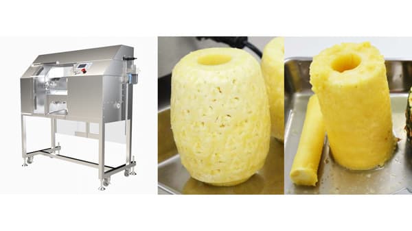 パイナップル加工を完全自動化　全自動皮むき・芯抜き機「FAP-3000」新発売　アストラ
