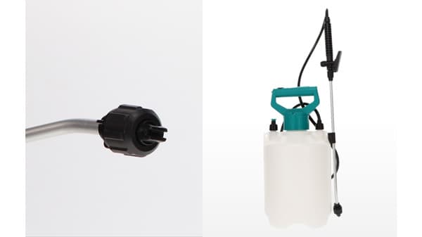 除草剤専用ノズルでムラなく散布「充電式噴霧器　除草剤専用」新発売　コメリ