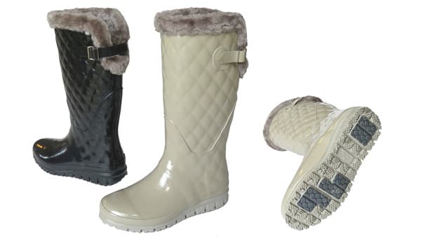 艶やかでスニーカーのような履き心地　女性用防寒ブーツ「モントレFB-180」発売　アキレス