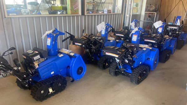 冬の大雪課題へ「ノウキナビ」除雪機の自社在庫を大幅に増強　唐沢農機サービス