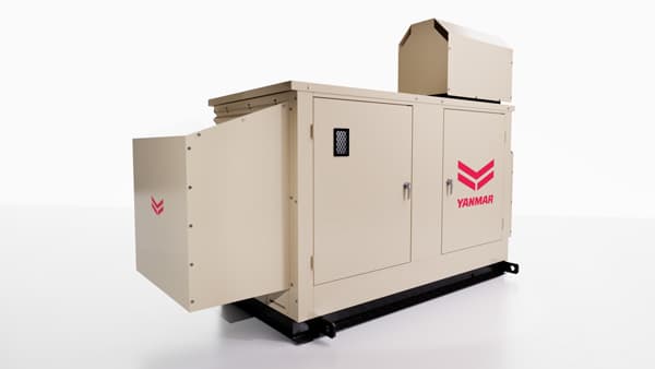 運搬・施工性を高めたコンパクト設計　非常用発電機「AP130F」発売　ヤンマー