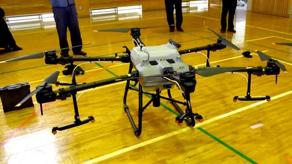 かんしょ基腐病対策をドローンで　南九州「かんしょドローン研修会」開催　シンジェンタ&DJI