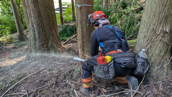 京都の美山町森林組合へアシストスーツ17台導入　イノフィス