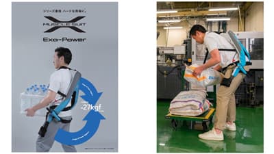 シリーズ最強の補助力と歩きやすさ「マッスルスーツExo-Power」新発売　イノフィス