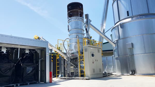 「高効率もみ殻バイオ炭製造装置」ＪＡぎふ方県CEで実証試験開始　ヤンマー