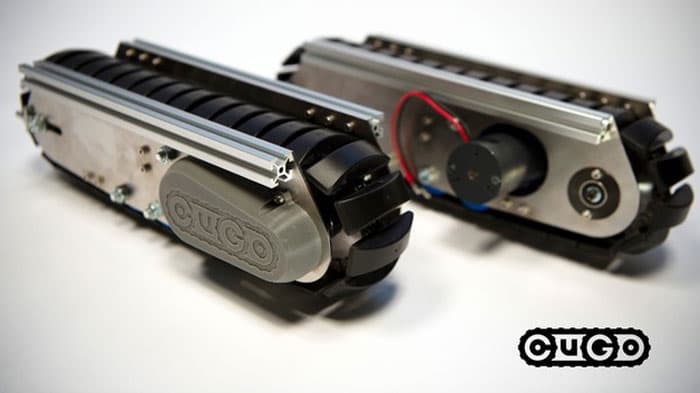 電動クローラユニット「CuGo」大学や高専でのロボット開発事例が増加　CuboRex