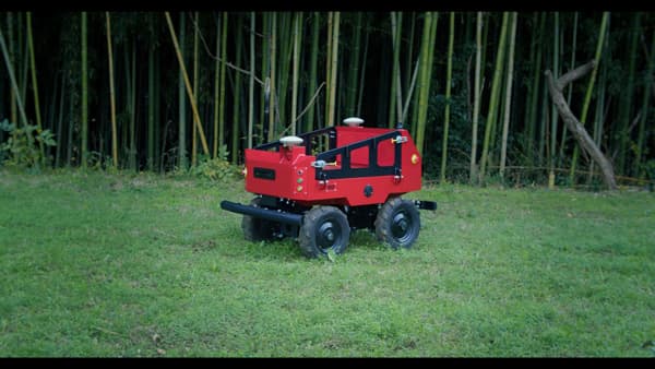 オフロード自律走行AIロボット「MiniAdam」登場　輝翠TECH
