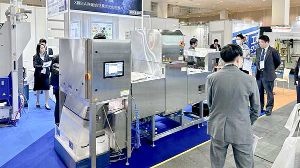 「第4回フードテックジャパン大阪」に出展　光選別機3機種で選別実演　サタケ
