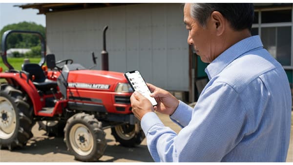 LINEで農機を売却「ノウキナビ買取」新規開設　唐沢農機サービス