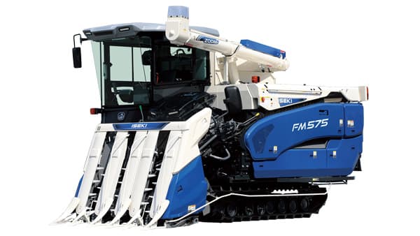 中型コンバインに直進アシスト仕様の新型機　井関農機