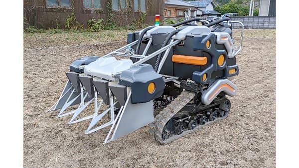 再生二期作にも対応　省力化稲作のための「収穫ロボット」など発表　テムザック