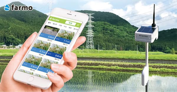 「水田ファーモ」累計1万台突破　水稲農家の管理行程を大幅削減　farmo