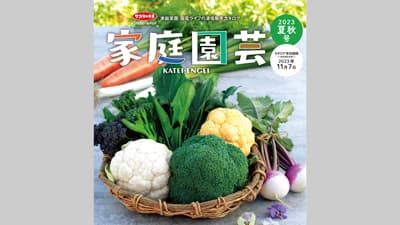 夏秋のガーデニングに　園芸愛好家向けカタログ『家庭園芸』発行　サカタのタネ