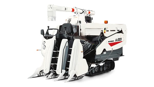 楽刈機能で作業を簡単に　2条刈りコンバインの新製品「XC217／220」　三菱マヒンドラ農機