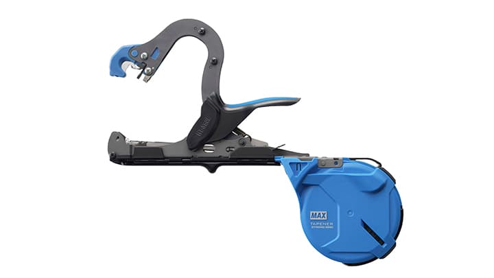 誘引結束機「強保持力テープナー」の大口径タイプ『HT－S60E』新発売　マックス