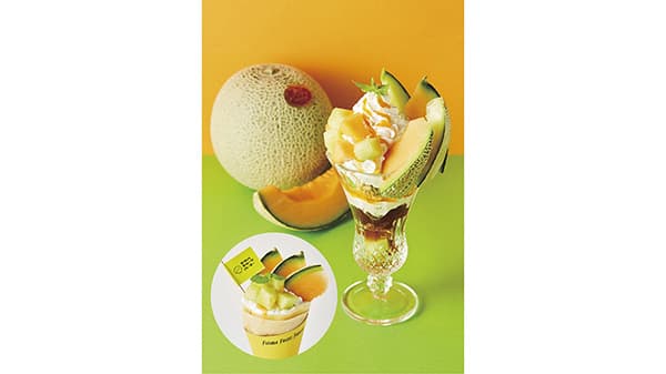 「アンデス」使ったパフェ・クレープのコラボメニュー限定販売　サカタのタネ