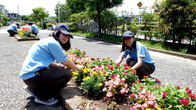 新潟・島見緑地でミニガーデンコンテスト開催　新潟農業・バイオ専門学校