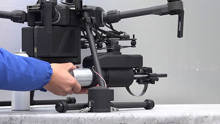 ドローン用遠隔型スプレー缶噴射装置　提供開始へ　東洋製罐グループ