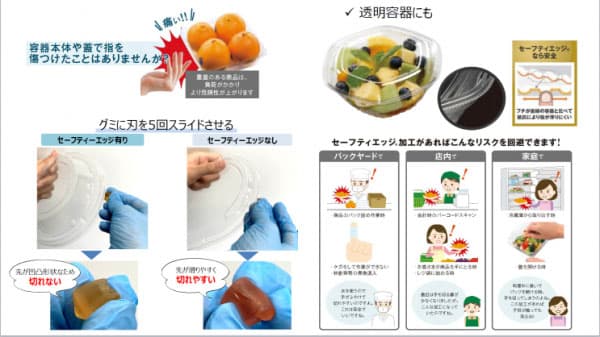 ＪＡでトマトパックに採用　開封時の指切れ防止加工を標準装備へ　エフピコチューパ