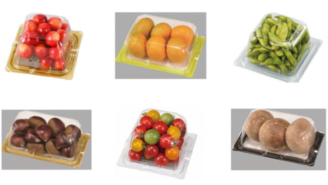 「フタと底が逆さ」の青果物容器　1月から増産決定　エフピコチューパ